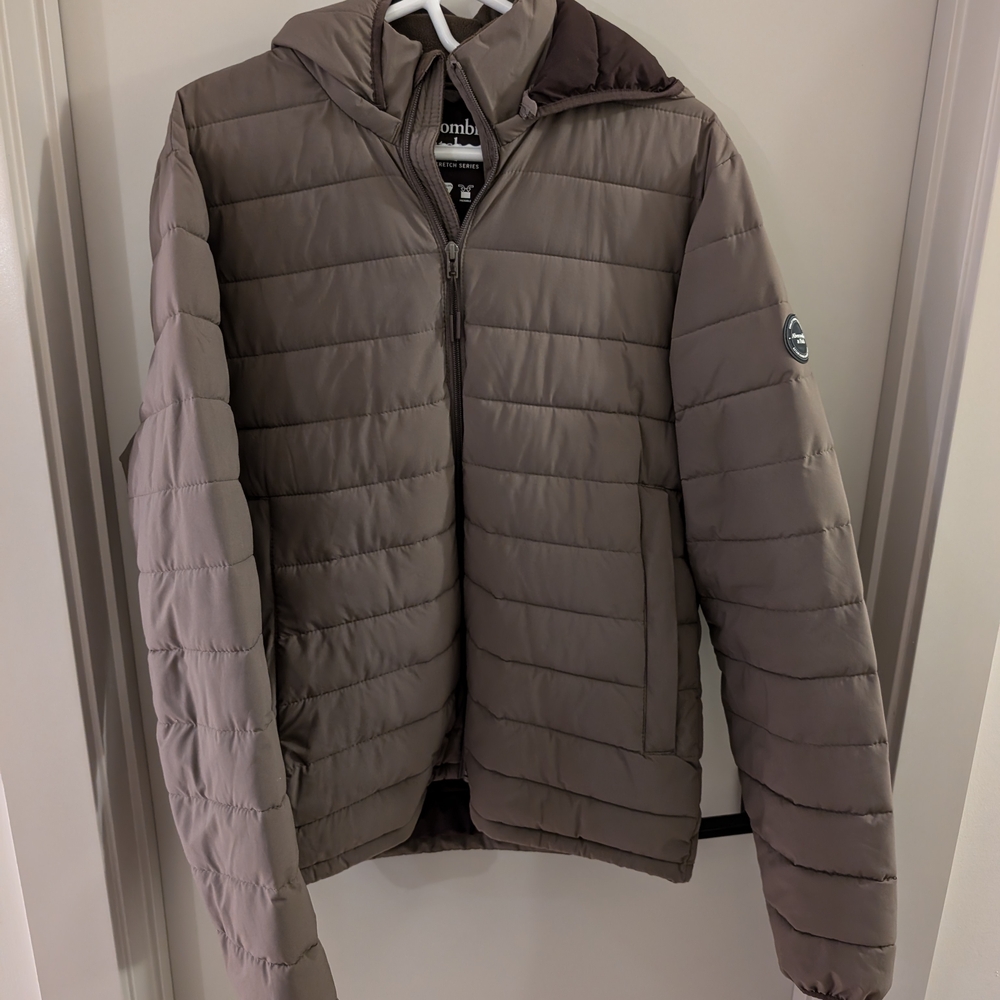 Columbia Men's Puffer Jacket - Taupe